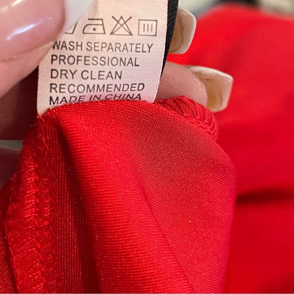Mew Mews’ Allaire Strapless Ruched Satin Maxi Dress (L) - Picture 7 of 8
